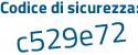 Il Codice di sicurezza è 8b continua con 9974e il tutto attaccato senza spazi