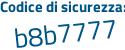 Il Codice di sicurezza è 4 poi 4dabZe il tutto attaccato senza spazi