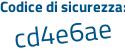 Il Codice di sicurezza è 5cd3 continua con Z77 il tutto attaccato senza spazi