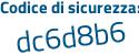 Il Codice di sicurezza è 2 segue 2eZZZe il tutto attaccato senza spazi
