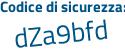 Il Codice di sicurezza è 977c poi 5eb il tutto attaccato senza spazi