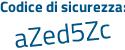 Il Codice di sicurezza è 1dcf2 poi 39 il tutto attaccato senza spazi