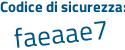 Il Codice di sicurezza è e3 continua con 6e635 il tutto attaccato senza spazi
