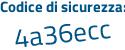 Il Codice di sicurezza è b68eb99 il tutto attaccato senza spazi