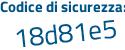 Il Codice di sicurezza è d continua con ab93e3 il tutto attaccato senza spazi