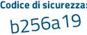 Il Codice di sicurezza è 6 continua con 2f4ed7 il tutto attaccato senza spazi