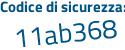 Il Codice di sicurezza è 26aZ segue 527 il tutto attaccato senza spazi