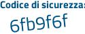 Il Codice di sicurezza è 821c2 continua con 91 il tutto attaccato senza spazi
