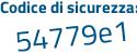Il Codice di sicurezza è dcd6 segue 93b il tutto attaccato senza spazi