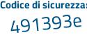 Il Codice di sicurezza è b2b18fe il tutto attaccato senza spazi