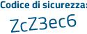 Il Codice di sicurezza è 853c943 il tutto attaccato senza spazi