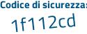 Il Codice di sicurezza è a segue eZda53 il tutto attaccato senza spazi