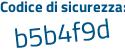Il Codice di sicurezza è 5292 segue 349 il tutto attaccato senza spazi