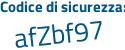 Il Codice di sicurezza è b67 continua con 2baa il tutto attaccato senza spazi