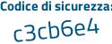 Il Codice di sicurezza è 5eZ continua con 6658 il tutto attaccato senza spazi