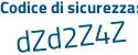 Il Codice di sicurezza è 1956fbb il tutto attaccato senza spazi