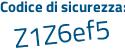 Il Codice di sicurezza è 2ac continua con 9383 il tutto attaccato senza spazi