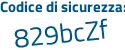 Il Codice di sicurezza è dc2cdde il tutto attaccato senza spazi