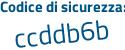 Il Codice di sicurezza è 64db8 continua con 23 il tutto attaccato senza spazi