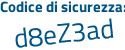 Il Codice di sicurezza è bd continua con 2c1Z2 il tutto attaccato senza spazi