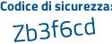 Il Codice di sicurezza è e poi 5b2531 il tutto attaccato senza spazi