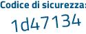 Il Codice di sicurezza è 61fa poi 59Z il tutto attaccato senza spazi