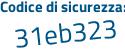 Il Codice di sicurezza è 4d segue afbb4 il tutto attaccato senza spazi