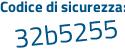 Il Codice di sicurezza è 1 continua con 5393d6 il tutto attaccato senza spazi