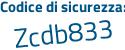 Il Codice di sicurezza è aZac segue cf3 il tutto attaccato senza spazi