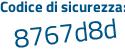 Il Codice di sicurezza è 8fd92 continua con 41 il tutto attaccato senza spazi