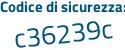 Il Codice di sicurezza è aa continua con 63a93 il tutto attaccato senza spazi