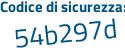 Il Codice di sicurezza è b8 segue 892be il tutto attaccato senza spazi
