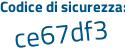 Il Codice di sicurezza è 4449 continua con 666 il tutto attaccato senza spazi