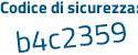 Il Codice di sicurezza è 1cZ poi 6c82 il tutto attaccato senza spazi