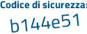 Il Codice di sicurezza è ZZ segue be6ed il tutto attaccato senza spazi