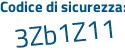 Il Codice di sicurezza è Z921b continua con 86 il tutto attaccato senza spazi