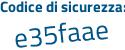 Il Codice di sicurezza è c poi 3b18eb il tutto attaccato senza spazi