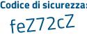 Il Codice di sicurezza è 3968 segue 612 il tutto attaccato senza spazi