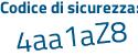 Il Codice di sicurezza è 8f8 segue fc6a il tutto attaccato senza spazi