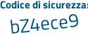 Il Codice di sicurezza è 9 continua con d88412 il tutto attaccato senza spazi