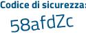 Il Codice di sicurezza è 5e poi 19cf5 il tutto attaccato senza spazi