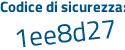 Il Codice di sicurezza è 4f continua con c4ca6 il tutto attaccato senza spazi
