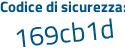 Il Codice di sicurezza è f78 continua con 418d il tutto attaccato senza spazi