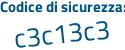 Il Codice di sicurezza è 2d continua con 597Z2 il tutto attaccato senza spazi