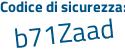 Il Codice di sicurezza è 93 continua con e78Zf il tutto attaccato senza spazi