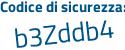 Il Codice di sicurezza è 3534dc2 il tutto attaccato senza spazi