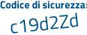 Il Codice di sicurezza è 52 continua con b9616 il tutto attaccato senza spazi