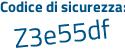 Il Codice di sicurezza è b5d2aa7 il tutto attaccato senza spazi