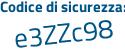 Il Codice di sicurezza è 76885 poi ba il tutto attaccato senza spazi