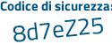 Il Codice di sicurezza è 2c segue d3ZZf il tutto attaccato senza spazi